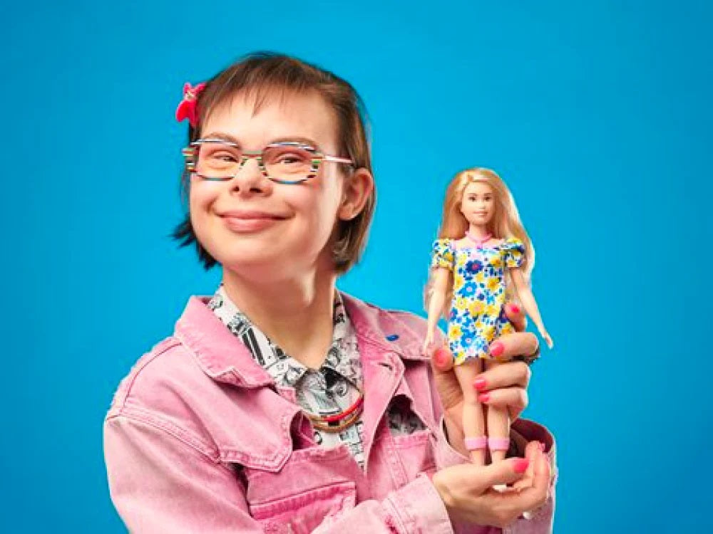 ELEONORE LALOUX, AMBASSADOR FOR BARBIE WITH DOWN SYNDROME